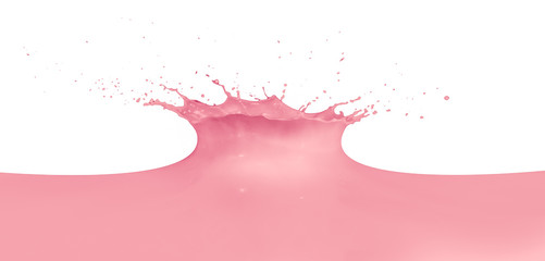 Poster - splashing milk