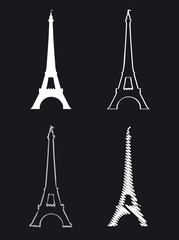 Sticker - eiffel tower