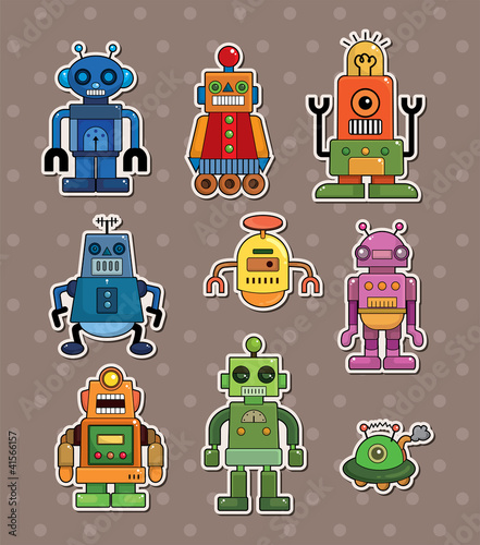Tapeta ścienna Naklejki robota