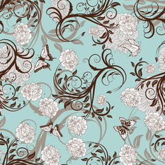  seamless floral pattern