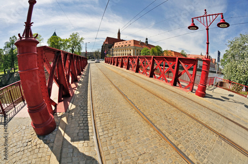Plakat na papierze fotorealistycznym Wrocław, polska