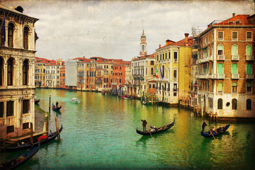 Canvas Print - antique venice