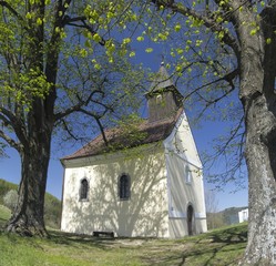 old chappel above Kremnica in Slovakia republic