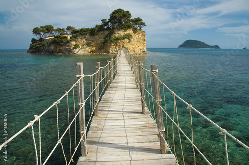 Board z aluminiowym obramowaniem Wyspa Agios Sostis