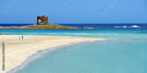 Stintino, La Pelosa Canvas Print