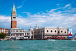 San Marco belfry and dodge's palace at venezia - italy