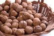 Walnuts in a basket