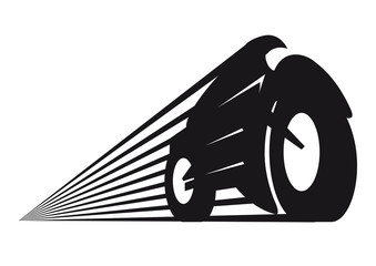 Fototapete - Motorrad Logo