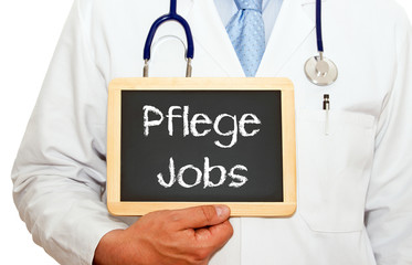 Canvas Print - Pflege Jobs