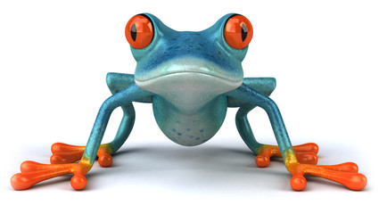 Blue frog