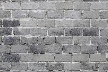 Grey Brick Wall - Abstract Background
