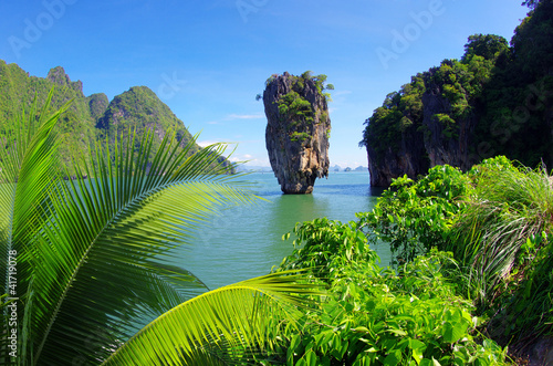 Obraz w ramie james bond island