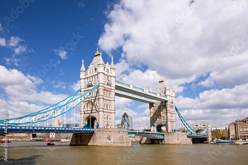 Plakat na papierze fotorealistycznym Tower Bridge Wielka Brytania