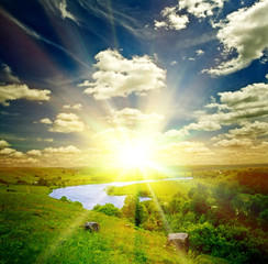 Wall Mural - landscape