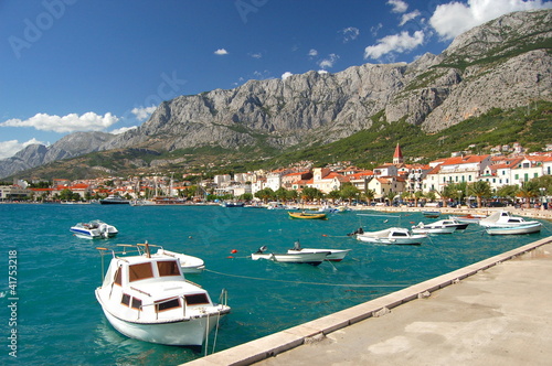 Obraz na płótnie canvas Makarska, chorwacja