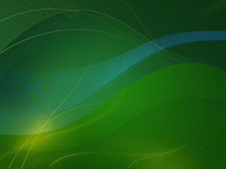 Universe green background Vivewave