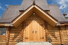 The Wooden Doors Of The Church