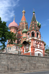 Wall Mural - St. Basil Cathedral. Moscow, Russia, Red Square