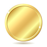 Fototapeta  - golden coin