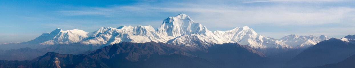 Fototapeta azja panorama pejzaż góra himalaya