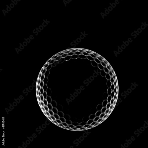 Board z aluminiowym obramowaniem Golf bal