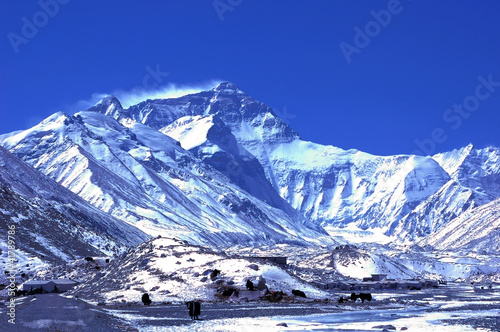 Board z aluminiowym obramowaniem Mount Everest