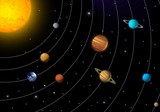 Fototapeta Kosmos - solar system