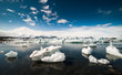 Icebergs at Jokulsarlon. Iceland