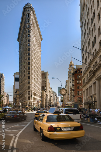 Fototapeta na wymiar Flatiron District in New York City