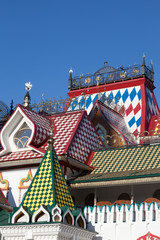 Beautiful kremlin in Izmailovo, Moscow, Russia