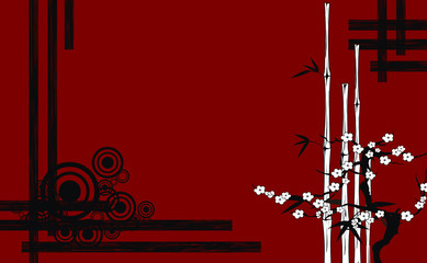 Wall Mural - background japanese3