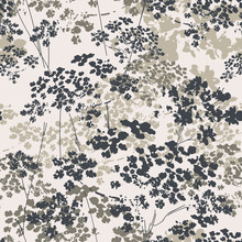 Seamless Floral Pattern, Can Be Used As A Backgound.