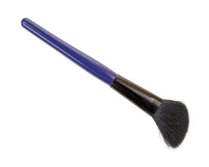 Bronzing and blush makeup brush