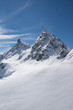 canvas print picture - Winter in der Silvretta
