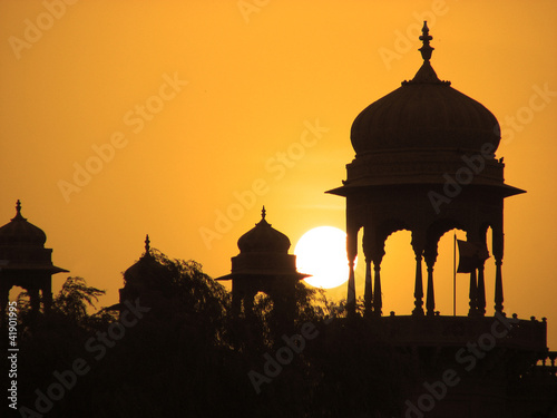Board z aluminiowym obramowaniem Indie - jaisalmer