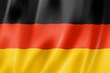 canvas print picture - German flag