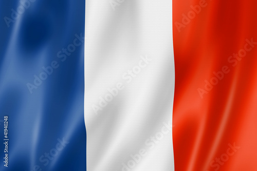 Naklejka ścienna French flag
