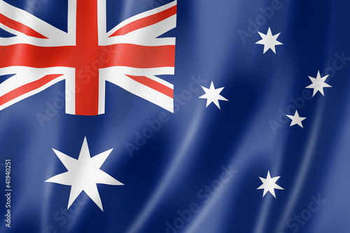 Naklejka na szybę Australian flag