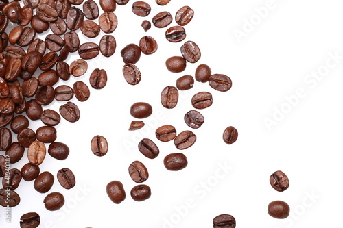 Naklejka na drzwi coffee beans