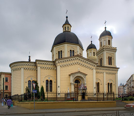 Poster - Church of Saint Paraskevi. Chernivtsi, Ukraine. Built 1860