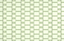 Repeating Pattern Of Green Diamonds