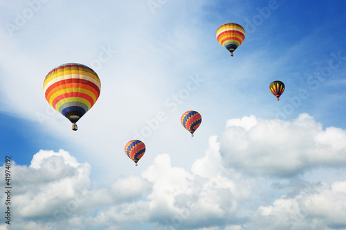 Naklejka samoprzylepna Kolorowe balony
