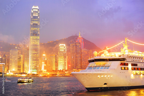 Tapeta ścienna Hong kong bay