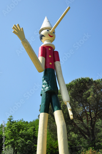 Pinocchio wooden italian marionette