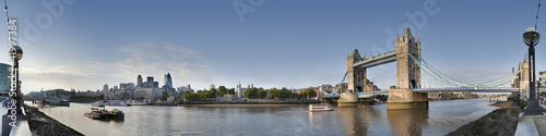 Plakat na papierze fotorealistycznym London tower bridge panorama