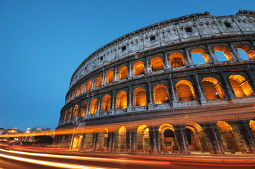 Fototapete - The Colosseum in  Rome - Italy