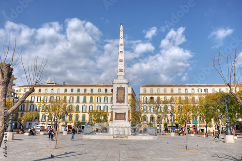 Fotomural Plaza de la Merced, Málaga, España