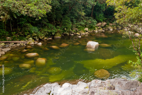 Tapeta ścienna Wąwóz mossman, park narodowy daintree, australia