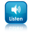 © FR Design - Listen blue button