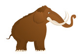 Fototapeta Dinusie - Woolly mammoth